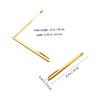 OSALADI Extendable Folding Antenna Portable Dowsing Rod with Ruler, Water Pulse Meter, and Pointer, High Power, Professional Antenna, Divination Acces