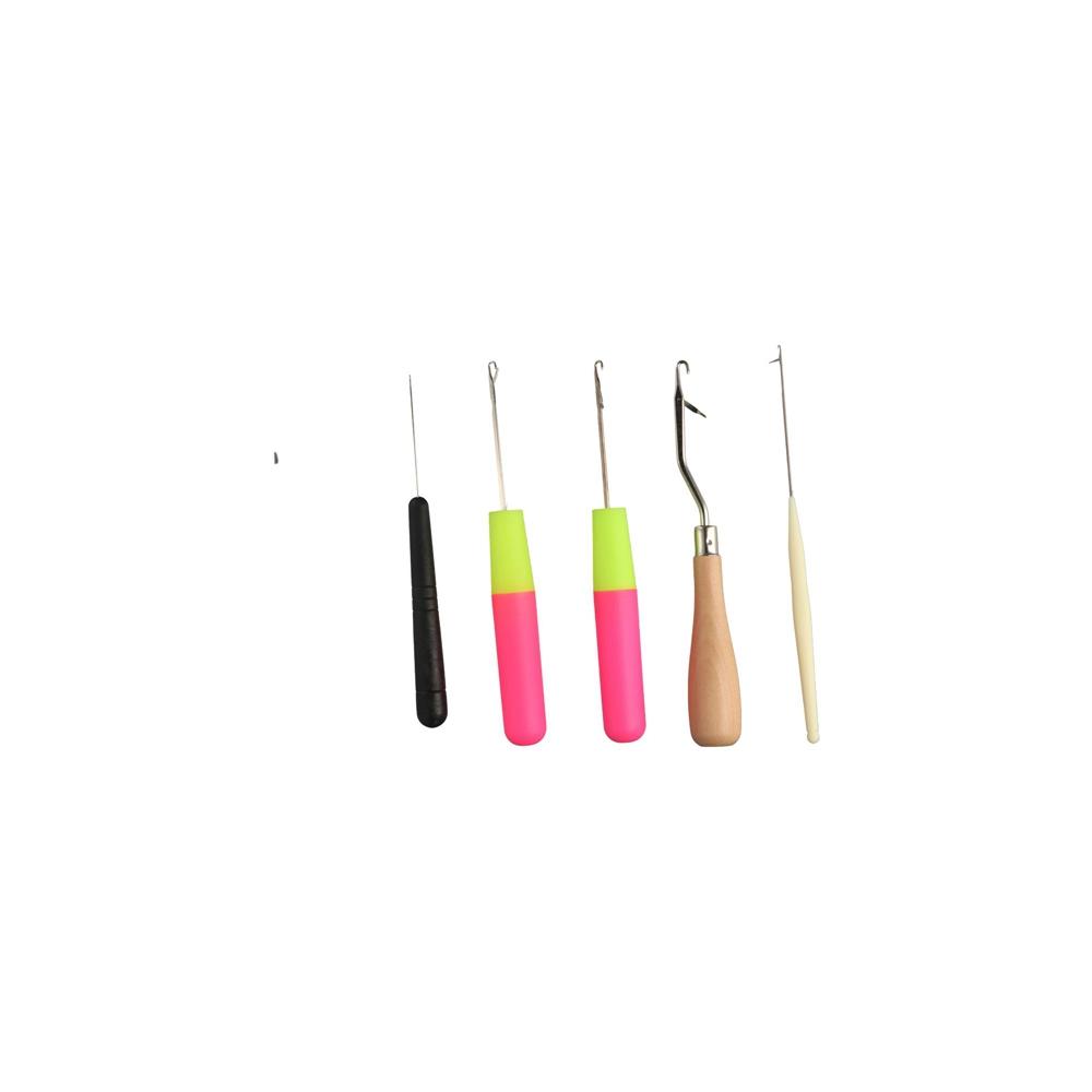 Braid Craft Hair Weave Needle Wig Making Tools Dreadlock Crochet 5 Pcs/set  Wig Crochet Needles