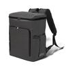 Rioboca Insulated Cooler for and Camping Backpack-Style Bag, 22L, Shopping, BBQs, (Black)