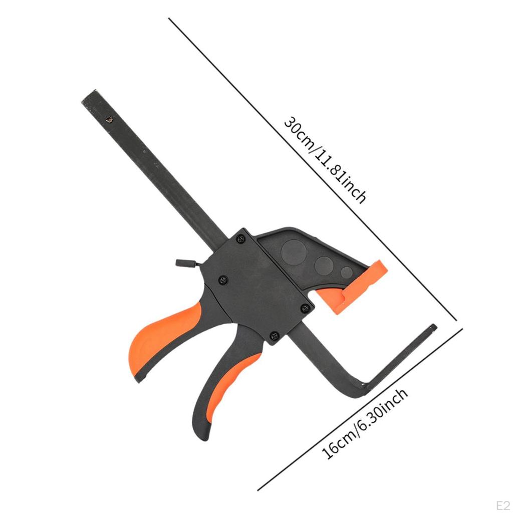 F Clmap Wood Clamp Сильная устойчивость зажима для проектов DIY Быстросъемная планка