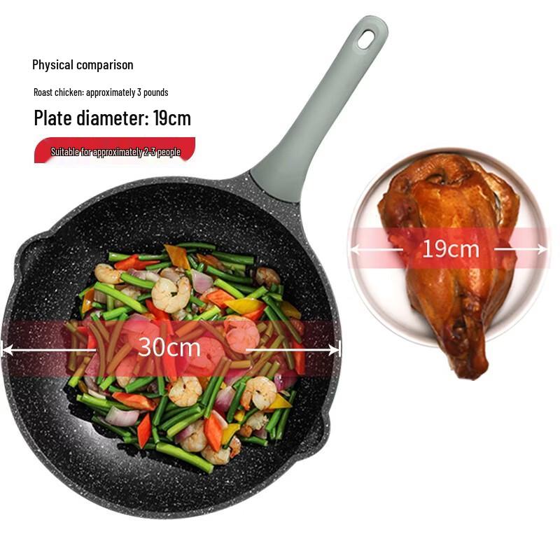 COOKER KING 30см Вок из камня майфань с антипригарным покрытием