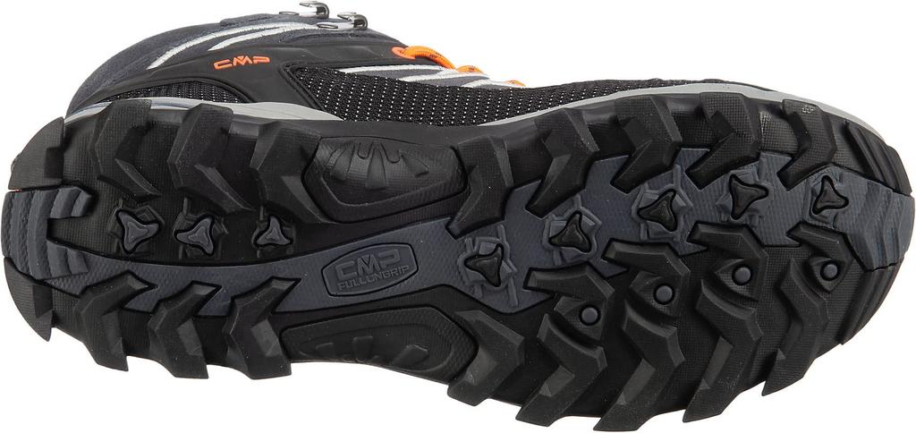 Трекинговые ботинки RIGEL MID TREKKING S ORANGE см [CMP] мужские ANTRHACITE-FLASH (56УЕ) 25,0