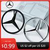 Автомобильная наклейка 3D ABS Черный Звездный Логотип на Задний Багажник Для Mercedes Benz W203 W204 W205 W212 W213 W176 W177 W222 W223 W117 W246 X156 X253