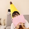 Creative Yellow Banana Cap Cartoon Halloween Headgear Party Supplies Banana Head Cover  Carnivals