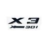 3D ABS Буквенные Шильдики для Эмблемы Багажника Подходят для Моделей BMW X3 E83 F25 G01, а Также XDrive 20i 28i 30i 35i 20d 30d SDrive20i pf2