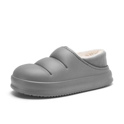 Модная мужская и женская зимняя новая стильная хлопковая сумка-мешок с хлопковыми тапочками с мягким дном, повседневная домашняя теплая хлопковая обувь, парная обувь