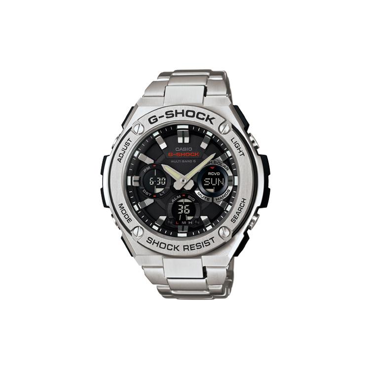 Casio Мужские часы G-STEEL Черные GST-W110D-1 GST-W110D-1