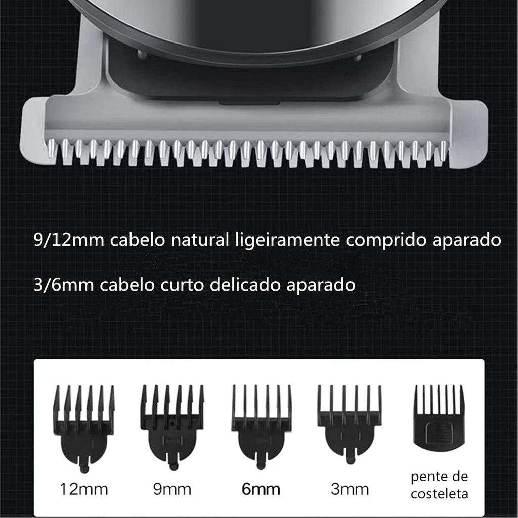 6-в-1 мужской набор машинок для стрижки волос, бритва для бороды, электрический триммер для волос на теле, триммер для носа, набор для стрижки