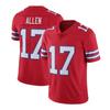 NFL Buffalo Bills 17 Allen Football Jersey Embroidered Sports Shirt Men