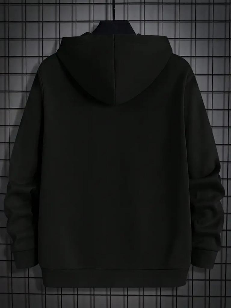 2025 hot selling autumn fashion men's letter printed soft and comfortable hooded sweatshirt outdoor urban casual clothing