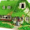 Sankei Giant Bean Bag Chairs 1/150 Studio Ghibli Series Kiki's Delivery Service Kiki and Jiji's House (Okino Residence) MK07-22 Paper Craft