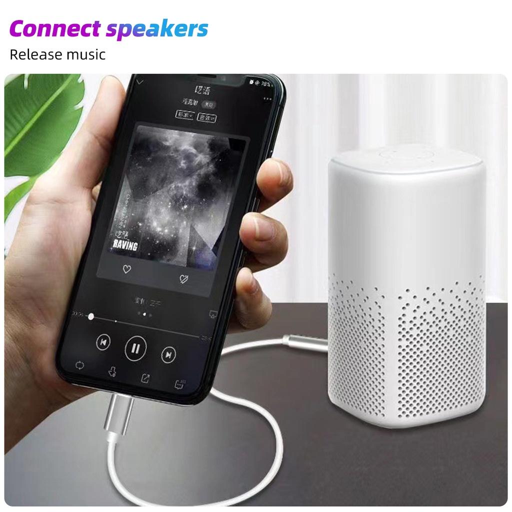 FONKEN 8 Pin To 3.5mm Jack AUX Cable Lightning To AUX Headphone Adapter Audio Extension Cable Connector Splitter For iPhone