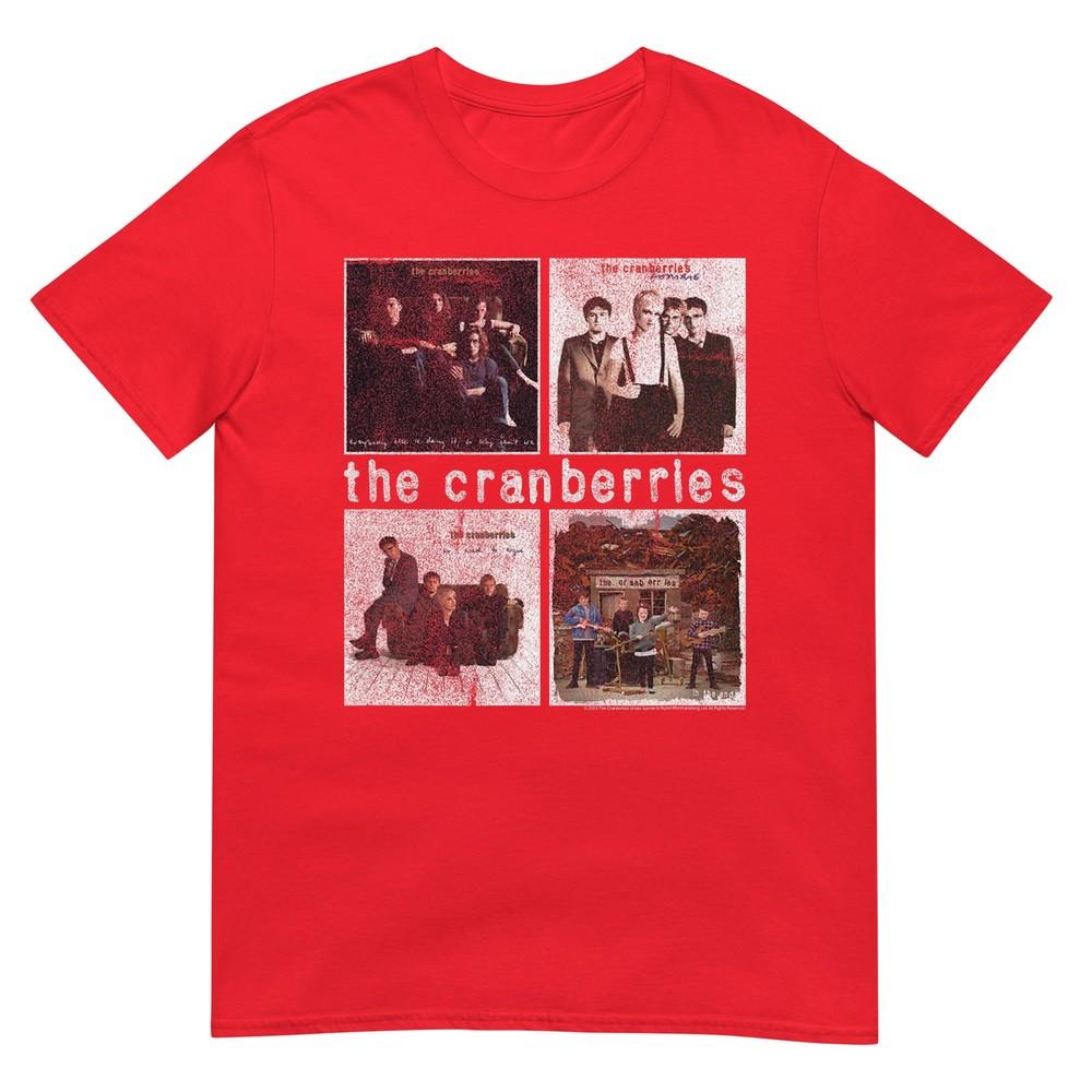 The Cranberries Distressed Album Covers Vintage Band Tshirt
