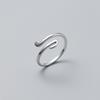 Music Note Ring Opening Mori Literary Minimalist Women Versatile Fashion Temperament Ring Adjustable Thin Ring