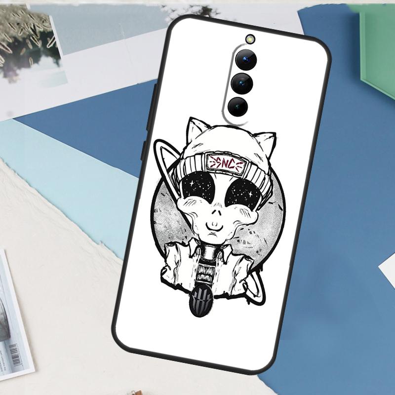 Alien Kawaii Art Case For ZTE Nubia Red Magic 9 10 11 8 8S 9S 10S Pro Plus 6 7 6S 7S Pro 5G 6R 10 Air Cover
