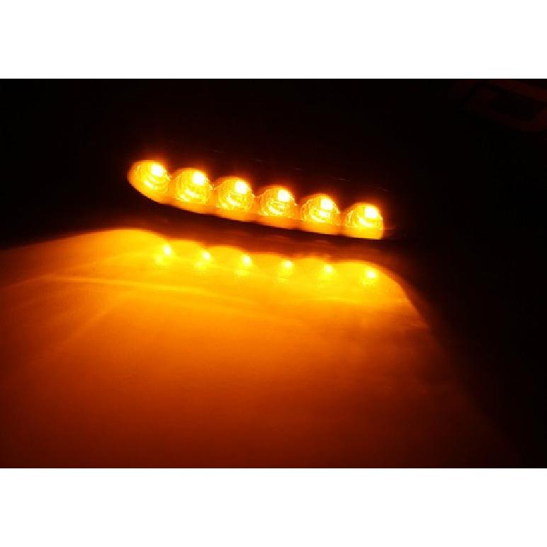 Smoked Lens Front Side Marker Lamps w/ Amber LED Lights For BMW 1 3 5 X Series