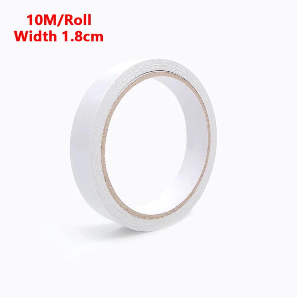 Strong Viscosity Strong Tape Sticker White Sticky Paper Double Sided Tape  School/Home/Office
