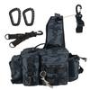 Fishing Fishing 2WAY Rod Cannuki Keychain Tackle Large Capacity [nature Japan] Bag, Bag, Carabiner, Joint, Belt, Included, Langan, Survival,