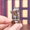 Vintage Brass Blessed Guardian Angel Figurines Miniatures Desktop Ornaments Home Decorations Crafts