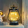 Retro LED Kerosene Lamp Candle Light - Handheld Holiday Decoration and Creative Atmosphere Ornament.