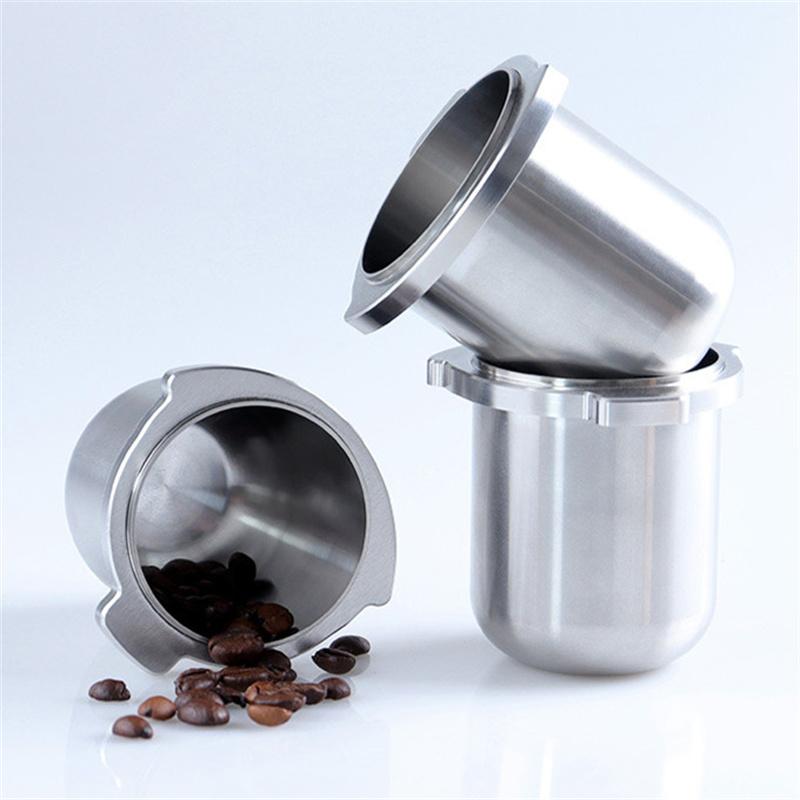Дозировочная воронка-чашка из нержавеющей стали 304, 54 мм, для Breville Barista Express Impress (BES876 ) Антистатическая и не пачкающаяся нюхательная чашка