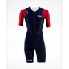 Mens Triathlon Cycling Suit One-Piece Quick-Dry Compression Gear Road Bike Racing Training Safety Protective Wear