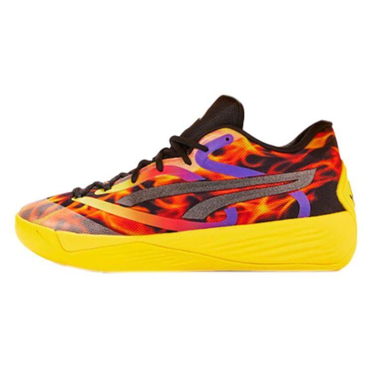 Puma Stewie 2 Fire Women Sneakers Red Black Pelé-Yellow 380072-01