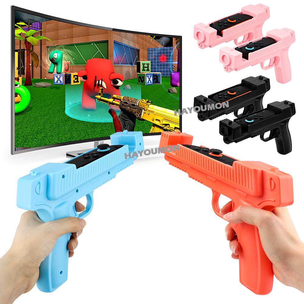 1 Pair Shooting Game Gun for Switch 2 Joypad Controller Shooting Gunstock Hand Grip Gaming Accessories Dropshipping
