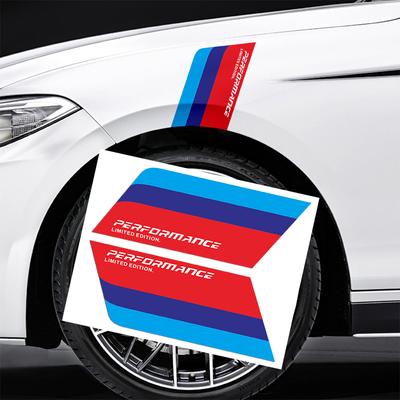 2 шт. Наклейка на кузов автомобиля Performance Limited Edition Крыло Авто Декоративная наклейка для M3 M5 M6 X1 X3 X5 E34 E39 E36 E60 E90 E46