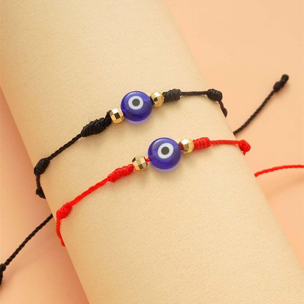 Gifts Blue Eyes Couple Bracelets Hand-woven Bracelets Braided Hand Ropes Blue Eye Bracelets