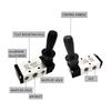 5/2 Way Pneumatic Air Hand Lever Operated Valve Manual Control 2 Position 3 5Port Push-Pull 3H210-08 4H210-08 4H410-15