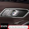 NTSM5 Motorcycle sticker /Car Inner Door Bowl Stainless Steel Protection Cover Stickers For BMW M E90 E60 F30 F10 E39 E36 F20 G30 G20
