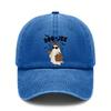 [Halloween Baseball Cap] Boo-Jee Ghost Print Unisex Adjustable Polyester Breathable Casual Trendy Outdoor Sports Hat - Dad Hat, Trucker Hat