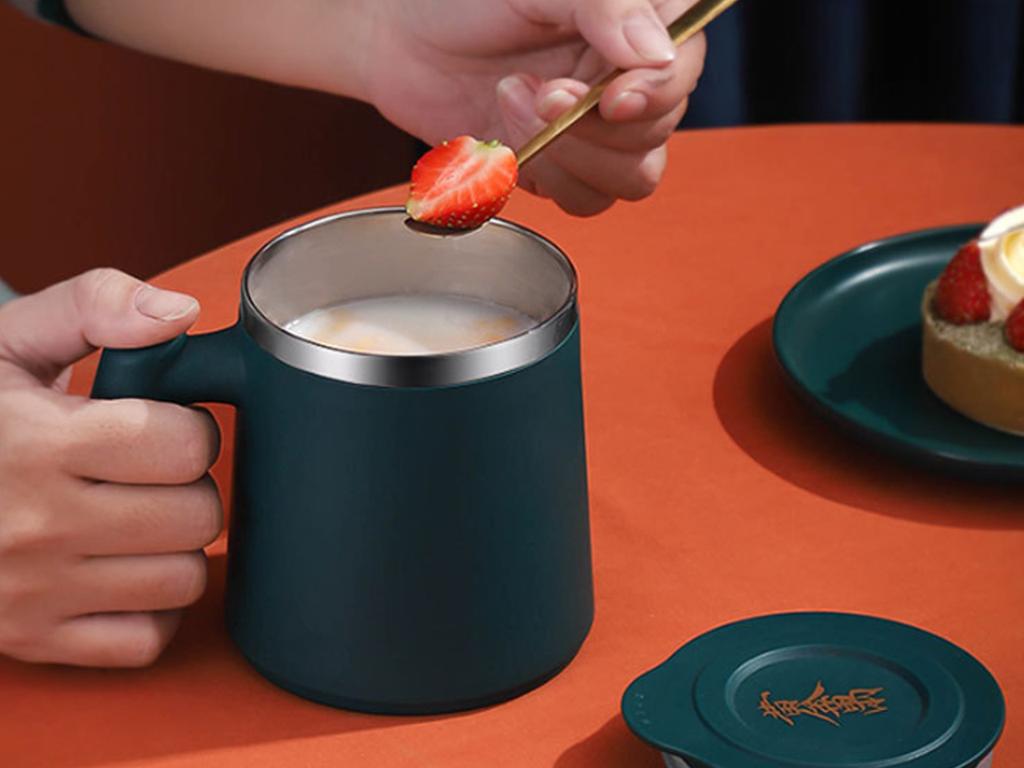 Thermal Mug With Lid Travel Mug For Coffee Tea Mix