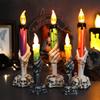 Halloween Skull Candlestick Led Light Skull Ghost Hand Flameless Candle Light Party Bar Decoration Halloween