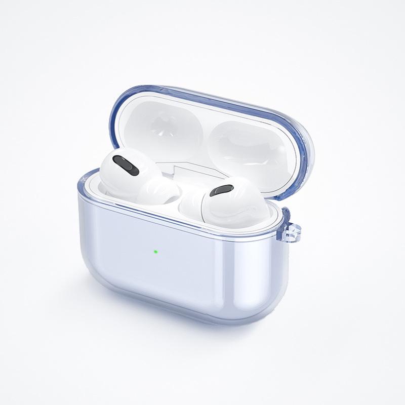 Airpods Pro Case: Ударопрочный защитный чехол высокой прозрачности для Apple 3-го поколения.