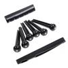 Classic Acoustic Guitar Bridge Pins Set Guitars Pins Saddle Nut Kit Guitar Parts Musical Instrument