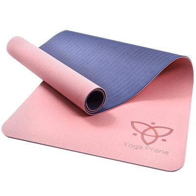 Коврик для йоги YogaPrana Yoga Melty Mat, 6 мм, Розовый, Нескользящий