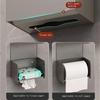 Держатель для салфеток Водонепроницаемый держатель для туалетной бумаги Настенный выдвижной ящик для рулонной бумаги Аксессуары для ванной комнаты Держатели для бумажных полотенец для кухни