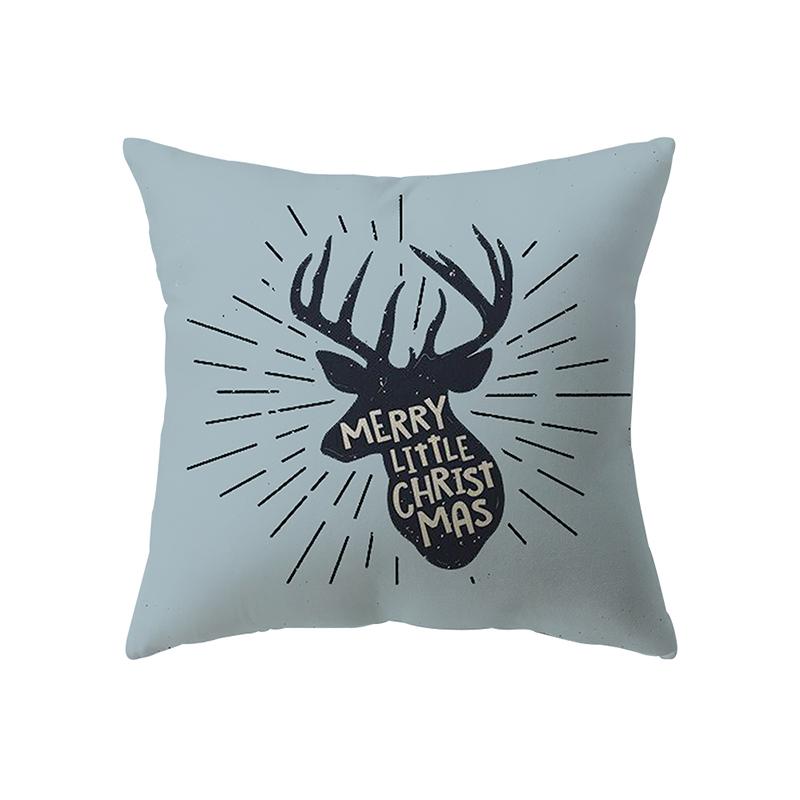 Рождественская тема Рождественские украшения с принтом наволочка для дома, гостиной, украшения дивана, подушка, наволочка