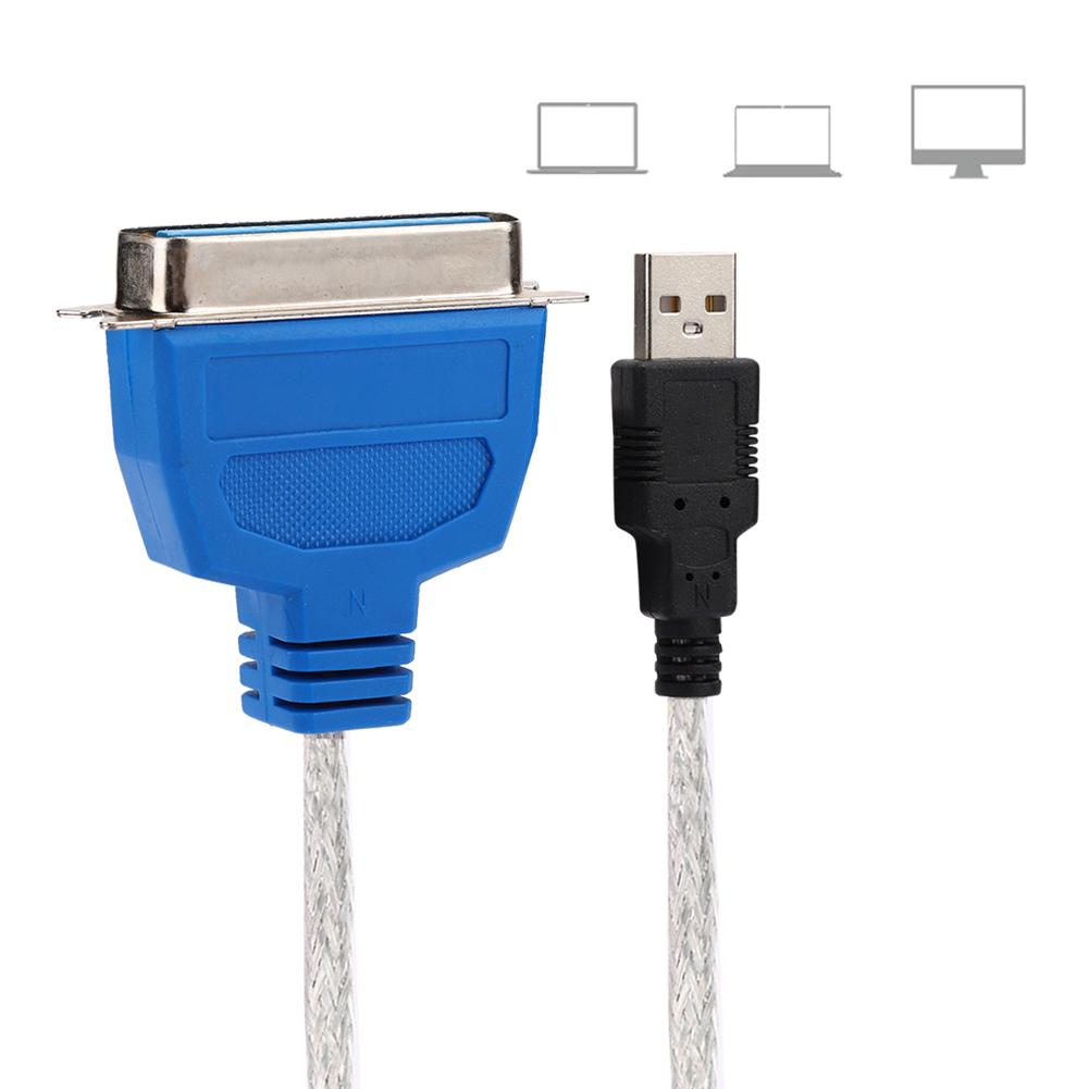 USB-адаптер для принтера 1284 Стандартный интерфейс Cn36 Кабель USB к параллельному порту