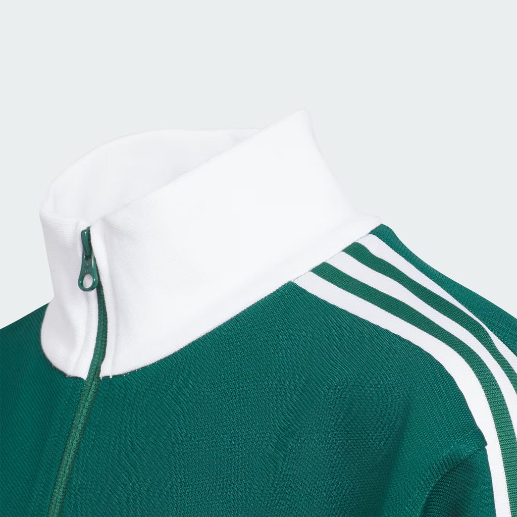 adidas Куртка Originals JK KN JKT Лесной Зеленый/Белый Детская KB4592
