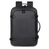 Men's Expandable Business Travel Backpack, Large-Capacity Fashion Laptop Bag for 17-Inch Devices