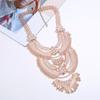 Necklace Long Vintage Multi Layered Collarbone Chain For Fashion Enthusiasts