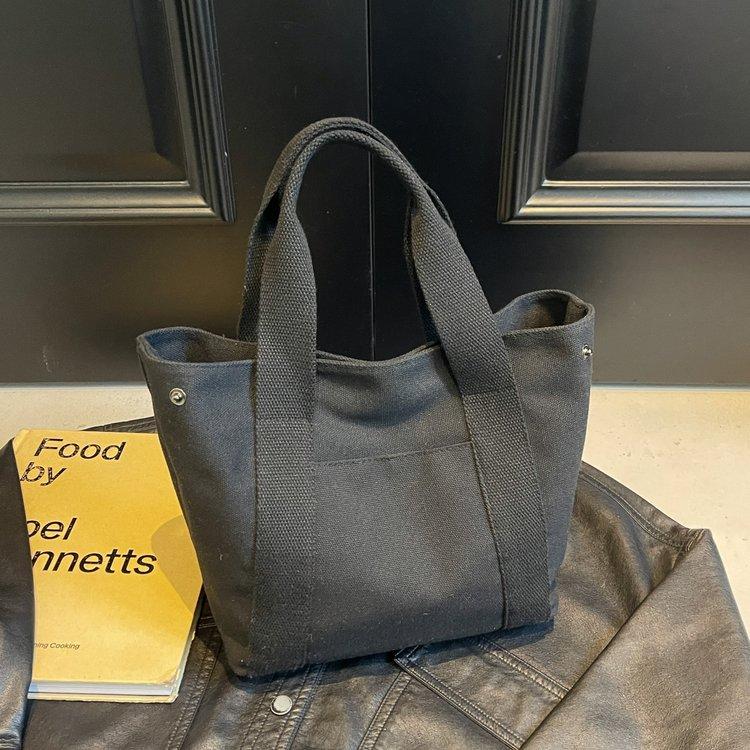 Холщовая сумка женская осенне-зимняя универсальная 2025 новая модная портативная женская сумка простая тканевая сумка сумка-тоут