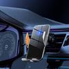 C9 Беспроводное автомобильное зарядное устройство Держатель для телефона Инфракрасный Автоматический зажим Металлический держатель для телефона Автомобильное зарядное устройство