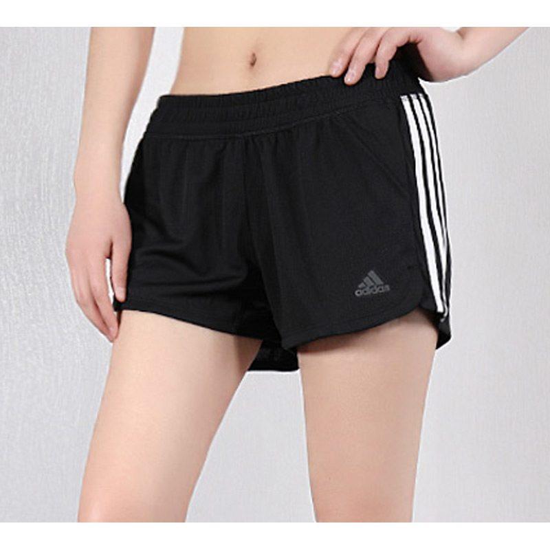 adidas Повседневные шорты женские черные DU3502