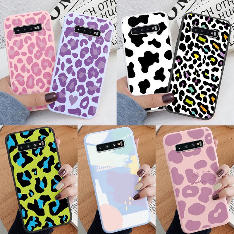 Чехол для Samsung Galaxy S10 S10E S 10 Plus Мягкий Силиконовый ТПУ Задняя крышка Чехол Защитный Coque Для Samsung S10+ Funda S 10E Capa