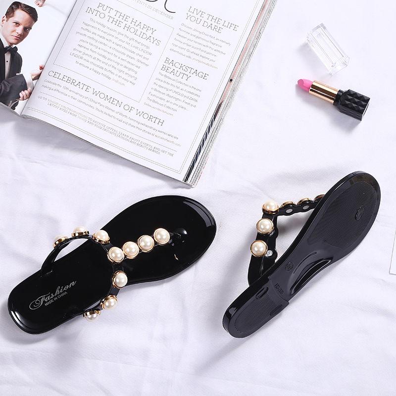 Женские тапочки и сандалии из горного хрусталя, шлепанцы, розовые, лето 2024, шлепанцы со стразами, драгоценности, желе, плоские на пляже, предложение