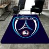 Коврик с узором Paris FC для пола в гостиную или спальню. Мягкий и удобный ковер. Подарок на день рождения и праздник.